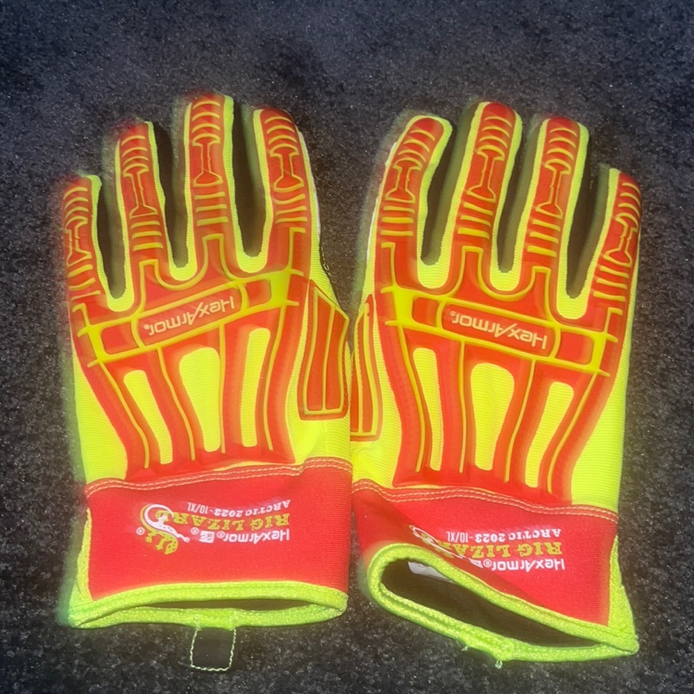 NWOT HexArmor Rig Lizard Arctic 2023 Gloves Size XL